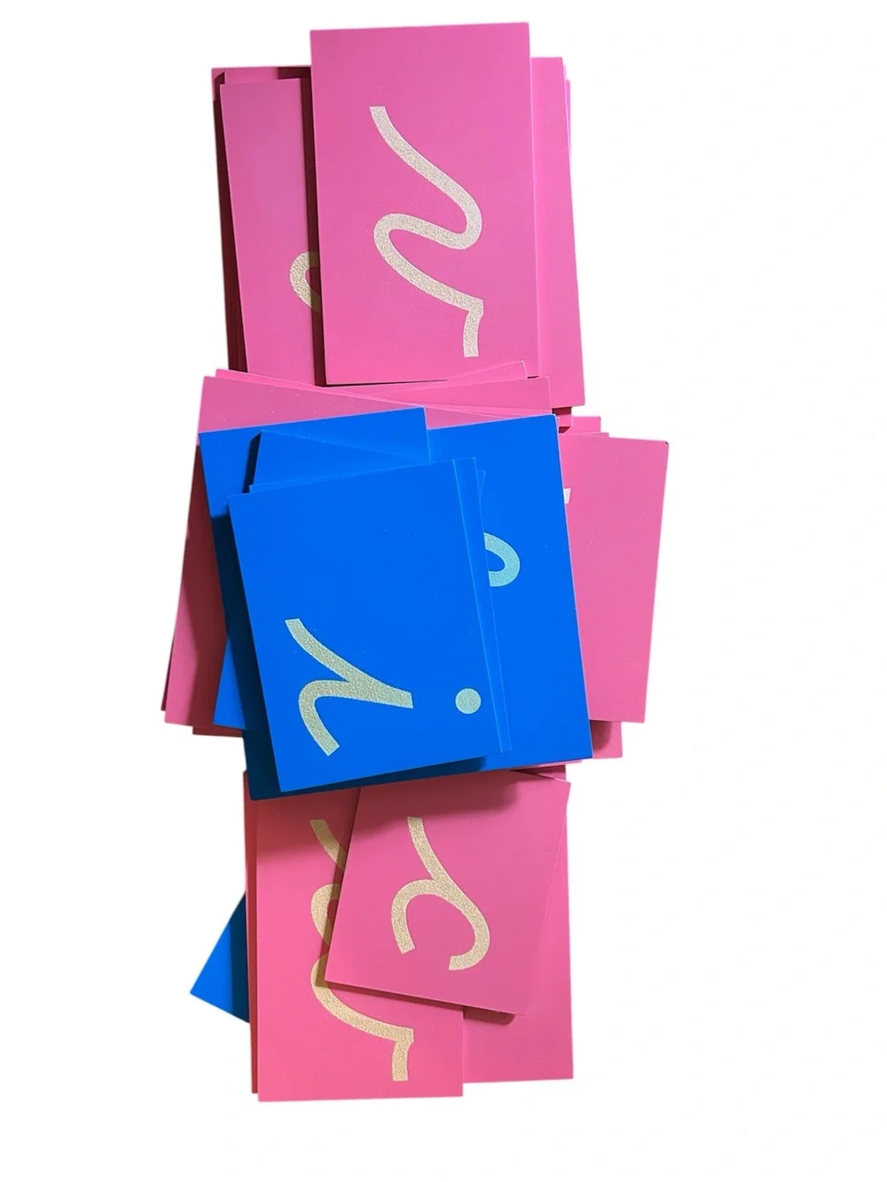 Montessori Sandpaper Letters